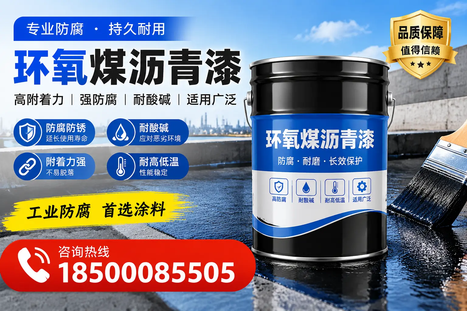 环氧煤沥青漆在不同气候条件下的应用效果，苏州案例分析